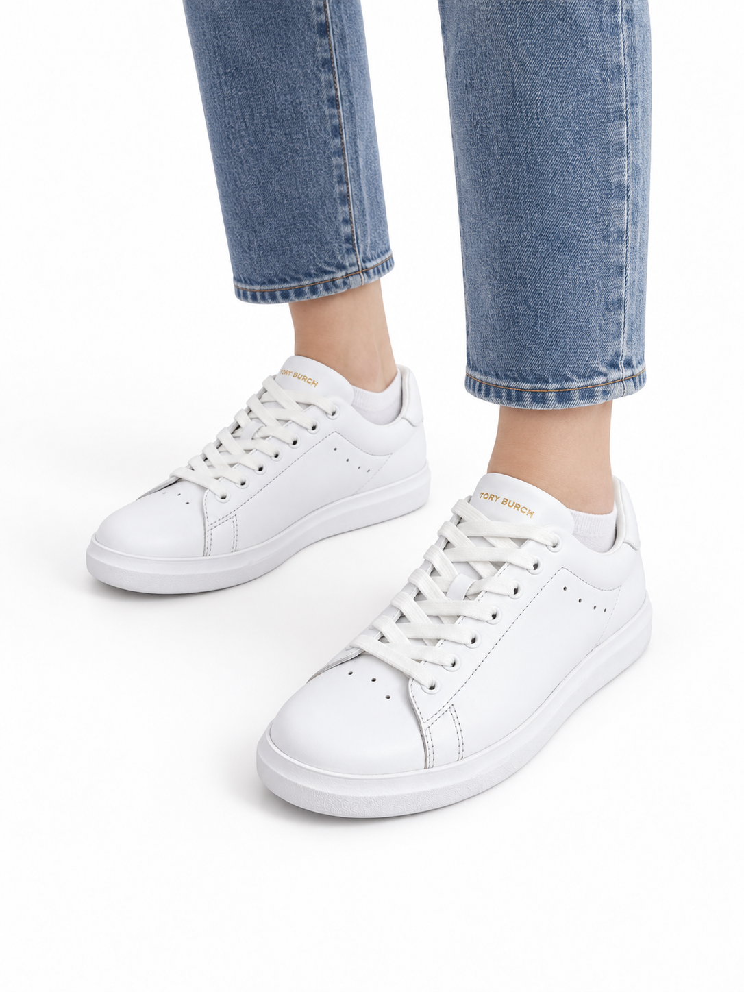 White Howell Court Sneakers