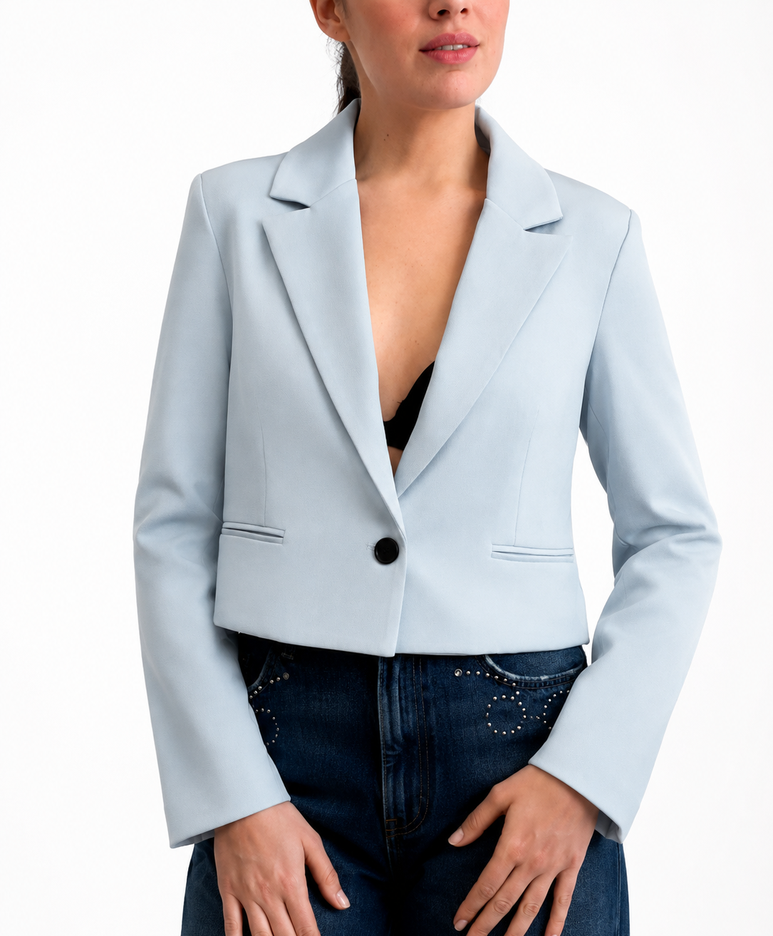 Cropped Blazer