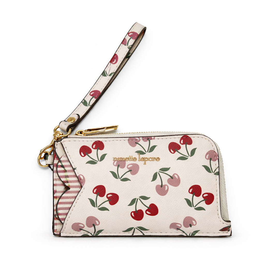 Cherry Wrislet Wallet