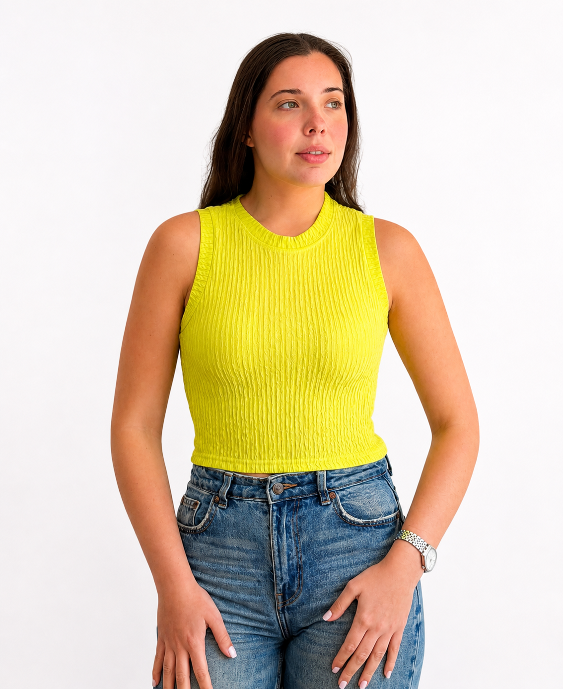 Neon Rib Tank