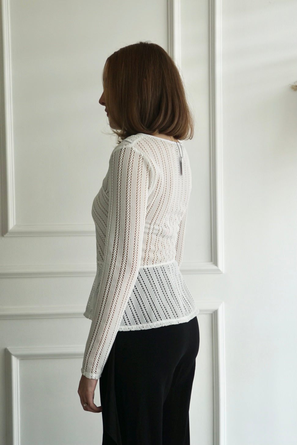 V-Neck Knit Top